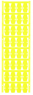 Polyamid Kabelmarkierer, beschriftbar, (B x H) 24 x 15 mm, max. Bündel-Ø 40 mm, gelb, 1852460000