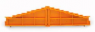 8-Etagen-Abschlussplatte für Anschlussklemme, 727-106