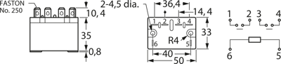 HE2AN240ACJ Panasonic Industrierelais Bild 2