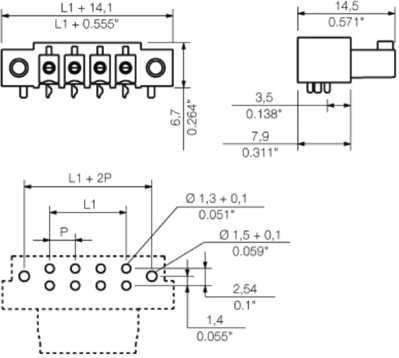 1028810000 Weidmüller PCB Connection Systems Image 3