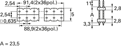 10051584 Fischer Elektronik PCB Connection Systems