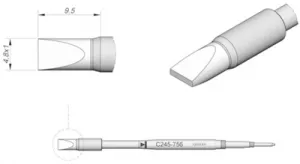 C245756 JBC Soldering tips, desoldering tips and hot air nozzles