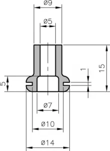 02570008010 SES-Sterling Grommets