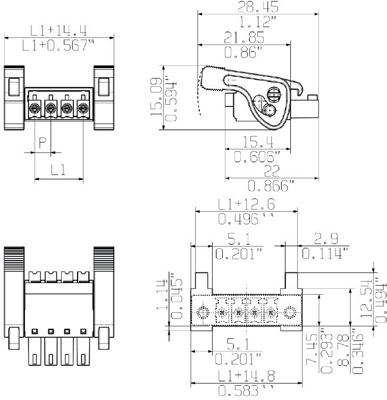 2442770000 Weidmüller PCB Connection Systems Image 3