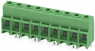 Leiterplattenklemme, 9-polig, RM 10.16 mm, 0,5-16 mm², 76 A, Schraubanschluss, grün, 1709759