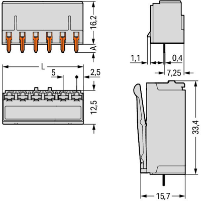 2092-1302/200-000 WAGO PCB Connection Systems Image 2