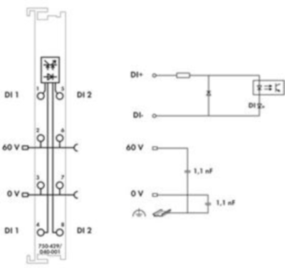 750-429/040-001 WAGO Digitalmodule Bild 3