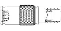 1460010-1 AMP Koaxialsteckverbinder