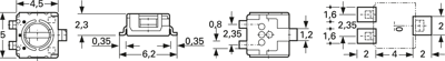 CS-4-12YMB Nidec Copal Drehschalter und Stufenschalter Bild 2