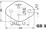 10006761 Fischer Elektronik Mounting pads