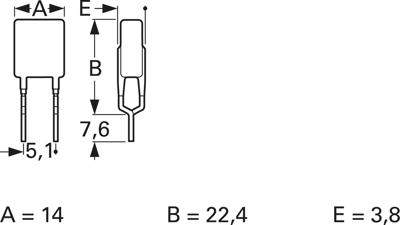 MF-RM055/240-2 Bourns Electronics GmbH Rückstellende PTC-Sicherungen Bild 2