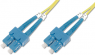 LWL-Patchkabel, SC auf SC, 1 m, OS2, Singlemode 9/125 µm