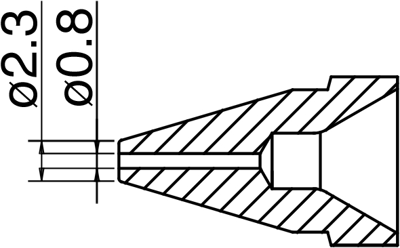 N61-07 Hakko Lötspitzen, Entlötspitzen und Heißluftdüsen