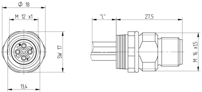 934980203 Lumberg Automation Sensor-Aktor Rundsteckverbinder Bild 2