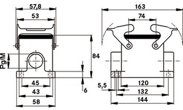 79136200 LAPP Housings for HDC Connectors Image 2