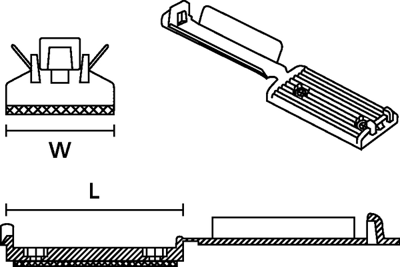 151-03679 HellermannTyton Cable Holders Image 3