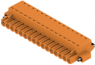 Buchsenleiste, 16-polig, RM 5 mm, gerade, orange, 1017600000