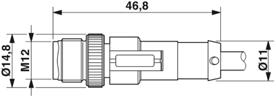 1435153 Phoenix Contact Sensor-Aktor Kabel Bild 2