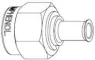 901-9805-HP Amphenol RF Koaxialsteckverbinder