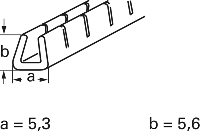 GEE144F-C Panduit Kantenschutzprofile