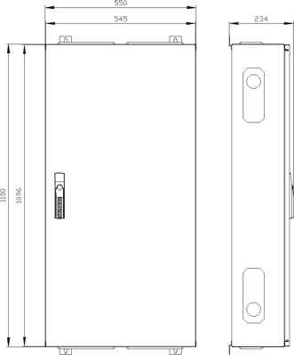 8GK1123-5KA22 Siemens Schaltschränke, Serverschränke Bild 2