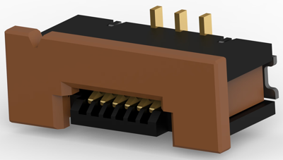 1734742-6 TE Connectivity FFP/FPC Steckverbinder, ZIF Steckverbinder Bild 1