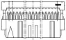 Buchsengehäuse, 16-polig, RM 2.54 mm, abgewinkelt, grau, 1-215915-6