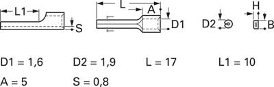 3740L Vogt Kabelschuhe