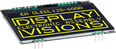 EA OLEDL128-6GGA DISPLAY VISIONS OLED Displays Bild 2