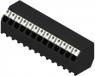 Leiterplattenklemme, 13-polig, RM 3.81 mm, 0,13-1,5 mm², 12 A, Federklemmanschluss, schwarz, 1885530000