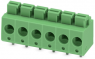 Leiterplattenklemme, 6-polig, RM 5 mm, 0,14-2,5 mm², 16 A, Federklemmanschluss, grün, 1792902