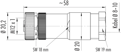 99 0686 19 03 binder Sensor-Actuator Connectors Image 2