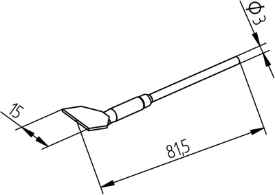 0452FDLF150 Ersa Lötspitzen, Entlötspitzen und Heißluftdüsen Bild 2