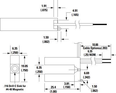 59085-4-T-02-F Littelfuse Näherungsschalter, Reedschalter Bild 2