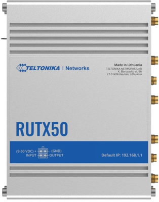 RUTX50000000 TELTONIKA NETWORKS, UAB Server, Router Bild 1