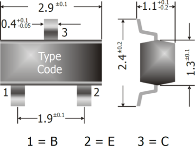 BC847C Diotec Bipolar Transistoren