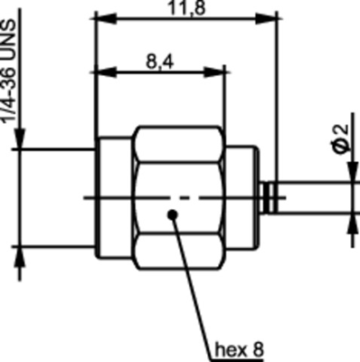 100024814 Telegärtner Koaxial Adapter Bild 2