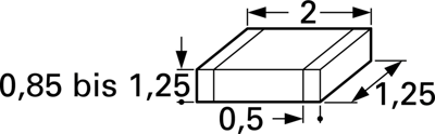 CL21B105KOFNNNG Samsung Keramik Kondensatoren Bild 2