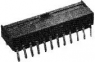 Buchsenleiste, 12-polig, RM 2.54 mm, abgewinkelt, schwarz, 281336-1