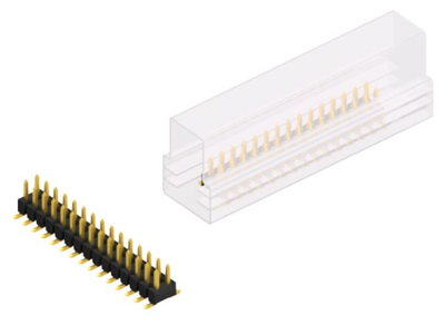 SL11SMD04030GSM Fischer Elektronik PCB Connection Systems