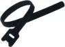 Klettband, lösbar, Polypropylen, (L x B) 300 x 16 mm, schwarz