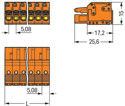 2231-310/102-000 WAGO PCB Connection Systems Image 2