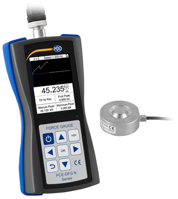 PCE-DFG NF 50K PCE Instruments Zug, Druck und Kraft Messgeräte Bild 1