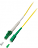 LWL-Patchkabel, SC auf LC, 10 m, G657A5, Singlemode 9/125 µm