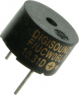 Signalgeber, 82 dB, 5 VDC, 30 mA, schwarz