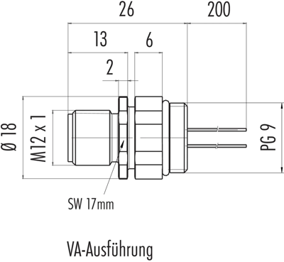 76 2731 0111 00004-0200 binder Sensor-Actuator Cables Image 2