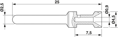 1273603 Phoenix Contact Crimp Contacts Image 2