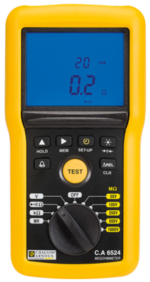C.A 6524 Chauvin Arnoux Installationstester, Isolationsmessgeräte Bild 1