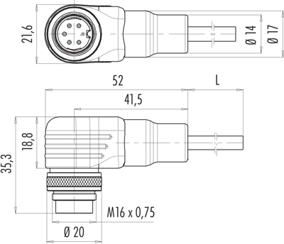 79 6229 200 12 binder Sensor-Aktor Kabel Bild 2