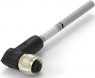 Sensor-Aktor Kabel, M12-Kabeldose, abgewinkelt auf offenes Ende, 5-polig, 0.5 m, PVC, grau, 4 A, TAA754A1611-001